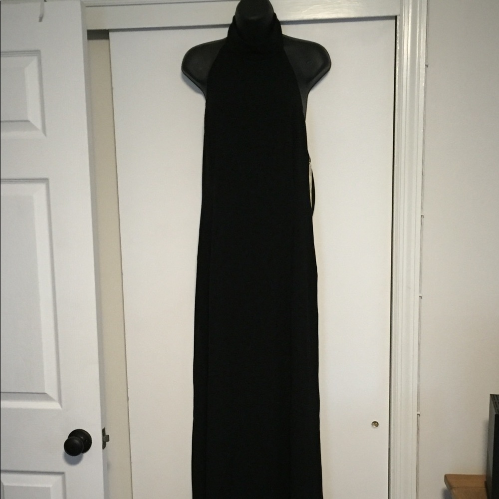 NWT black choker dress/halter dress